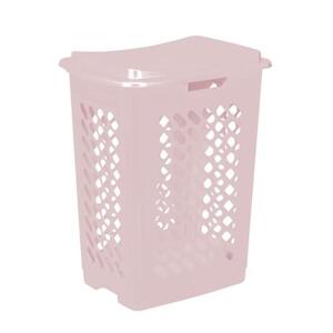 Keeeper Plastový koš na špinavé prádlo 60l růžová
