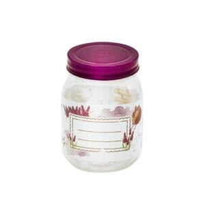 TORO Zavařovací sklenice s víčkem 380ml levandule