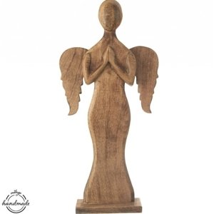 Anděl dřevo MANGO vysoký XL - Orion