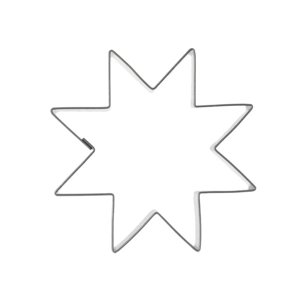 Vykrajovačka nerez hvězda 8 cípů - Orion