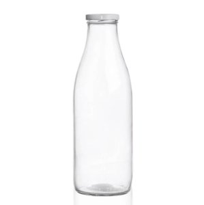 Láhev sklo/kov víčko na mléko 1 l vyšší, náhr.víčko 151363 - Orion