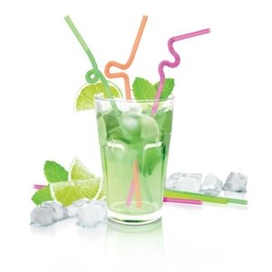 TESCOMA My Drink různobarevných plastová brčka na nápoje a koktejly
