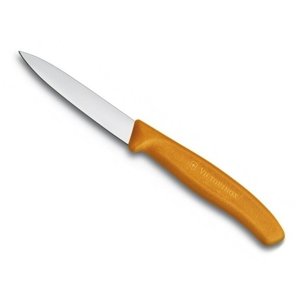 Kuchyňský nůž na zeleninu VICTORINOX 8 cm oranžový - Victorinox