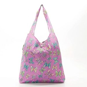 Skládací nákupní taška Lilac Butterfly - Eco chic