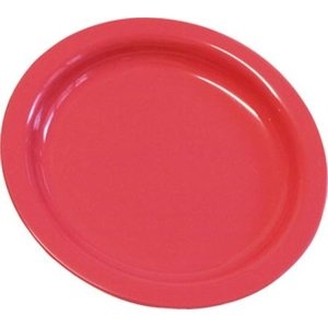 talíř d22cm mělký, MIX barev, PP plast - Plastimex