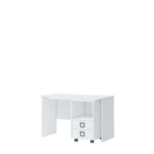 PC stolek KIKI - RS - bílá/bílá
