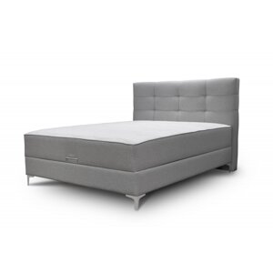 Dvoulůžková postel BETA - šedá 160 × 200 cm