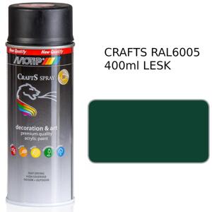 Sprej Crafts zelená RAL6005 400ml