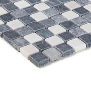 Mozaika marmormix grau weiss 47581 30x30