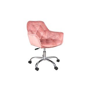 Signal Kancelářská židle Q-190 VELVET Barva: Růžová