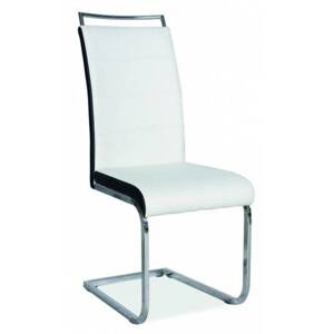 Signal Jídelní židle H-441| ekokůže Barva: bílá/černá