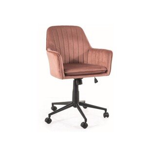 Signal Kancelářská židle Q-886 Barva: Staroružová / Bluvel 52
