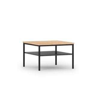 Artelta Konferenční stolek LANZZI Barva: Černá / dub artisan