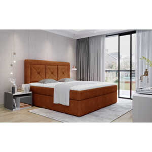 Artelta Čalouněná manželská postel IDRIS | 160 x 200 cm Barevné provedení IDRIS: Dora 63