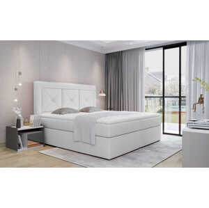 Artelta Čalouněná manželská postel IDRIS | 160 x 200 cm Barevné provedení IDRIS: Soft 17