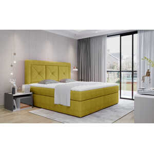 Artelta Čalouněná manželská postel IDRIS | 180 x 200 cm Barevné provedení IDRIS: Omega 68