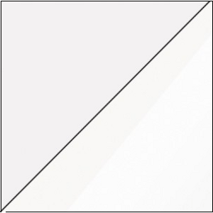 ArtCross Závěsná skříňka VIKI | 06 Barva: Bílá / bílý lesk