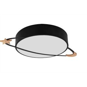 ArtPodlas Stropní LAMPA MOON Black | APP866-C