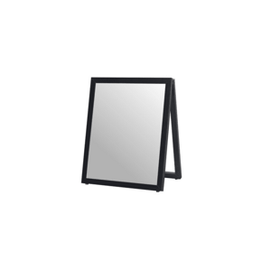 Elvisia Zrcadlo ZINA | černá 50 x 40 cm