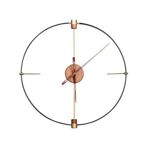 ArtFir Dekorativní hodiny 18 | černá 60 cm