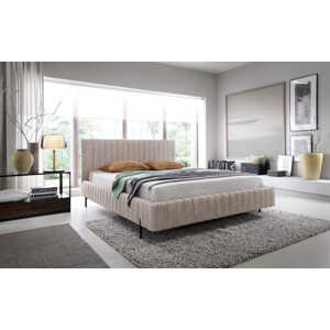 Artelta Manželská postel PLISSA | 140 x 200 cm Farebné prevedenie PLISSA: Relax 18