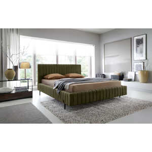 Artelta Manželská postel PLISSA | 180 x 200 cm Farebné prevedenie PLISSA: Nube 33