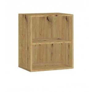 ArtExt Kuchyňská skříňka horní rohová vysoká FLORENCE lesk | W14 60 Barva korpusu: Dub artisan