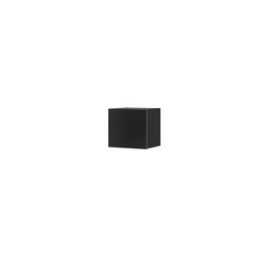 ArtGiB Závěsná skříňka CALABRINI C-03 | černá/černý lesk