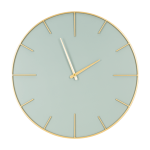 ArtFir Dekorativní hodiny 37 | mátová 60 cm