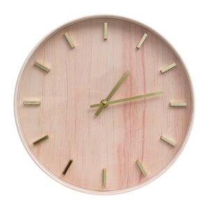 ArtFir Dekorativní hodiny 40 | růžová 30 cm