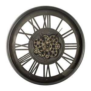 ArtFir Dekorativní hodiny 64 | šedá 60 cm