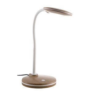 Xora LED LAMPA NA PSACÍ STŮL, stmívač s regulačním kolečkem, 13/32 cm