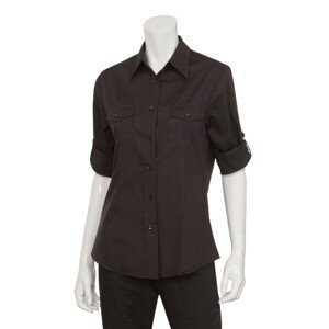 Dámská číšnická košile Chef Works - 2 barvy černá,XS