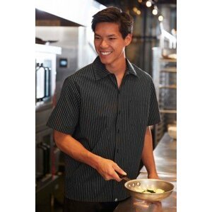 Exkluzivní pánská košile Chef Works s pruhy S