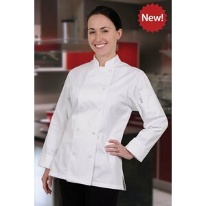 Dámský kuchařský rondon Chef Works CWLJ - bílý, černý bílá,XL