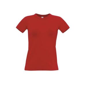 Kuchařské tričko dámské B&C - červené XS