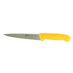 Řeznický nůž IVO 18 cm - žlutý 97079.18.03