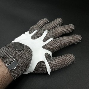 Ochranná rukavice proti pořezu IVO - nerezová 17304 S
