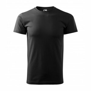 Pánské tričko - BASIC -černé XXL