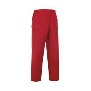 Zdravotnické kalhoty EGOchef - Red XS